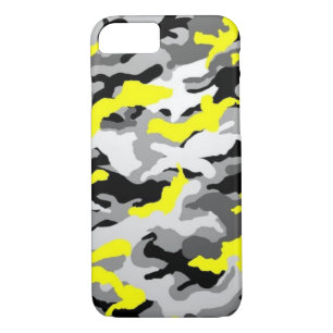 Camouflage Yellow Black Como Army Military Print Case-Mate iPhone Case
