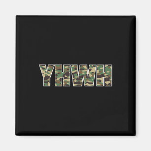 Camouflage Yhwh Yahweh Christian Camo Hunting Magnet