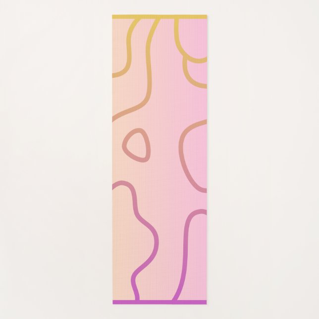 camouflage yoga mat (Front)