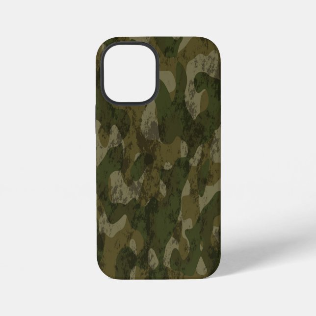 Camouflaged Texture iPhone Case (Back)