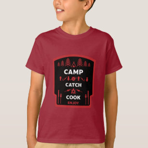 Camp And Catch Fishing T-Shirt