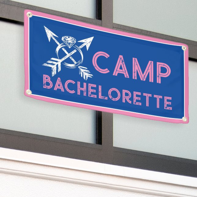 Camp Bachelorette Banner (Outside Building)