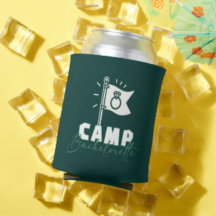 Camp Bachelorette Can Cooler