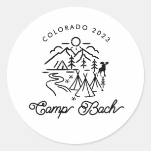 Camp Bachelorette Custom Sticker
