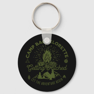 Camp Bachelorette Getting Lit Bride Party Favour D Key Ring