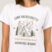 Camp Bachelorette Party Family Camping Trip Custom