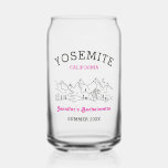 Camp Bachelorette Party Favour Bridesmaid Gift Can Glass<br><div class="desc">Experience Adventure with Camp Bachelorette Party Custom Gifts! Gear up for an unforgettable bachelorette party that blends outdoor excitement with personalised style. This custom merchandise is the perfect addition to your camp-themed celebration, adding a touch of elegance and individuality to your bach trip. Elevate your camping experience with this custom...</div>