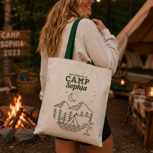 Camp Bachelorette Party Glamping Tote Bag
