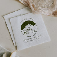 Camp Bachelorette Party Theme Napkins