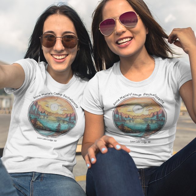 Camp Bachelorette Party Weekend Keepsake T-Shirt (Creator Uploaded)