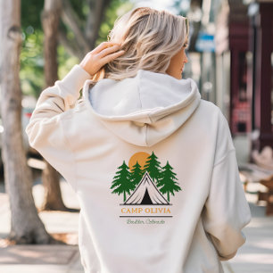 Camp Bachelorette Personalised Hoodie