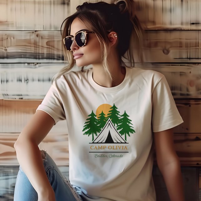 Camp Bachelorette Personalised Shirt  (Creator Uploaded)