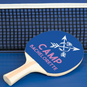 Camp Bachelorette Ping Pong Paddle