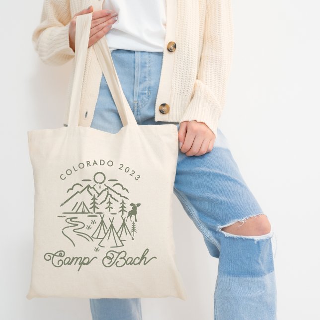 Camp Bachelorette Tote Bag (Creator Uploaded)