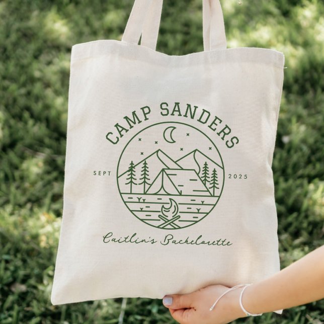 Camp Bachelorette Tote Gift Bag  (Creator Uploaded)