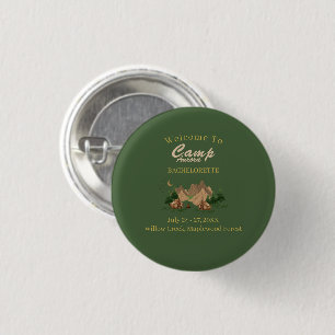Camp Bachelorette Weekend Adventure 3 Cm Round Badge