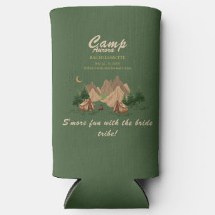 Camp Bachelorette Weekend Adventure Seltzer Can Cooler