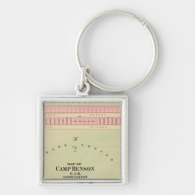 Camp Benson, Newport, Maine Key Ring (Front)