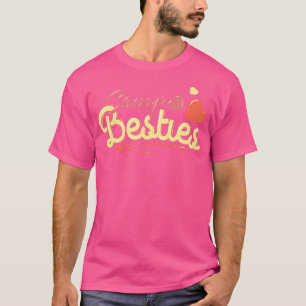 Camp Besties Quote Nature Holiday Adventure Campin T-Shirt