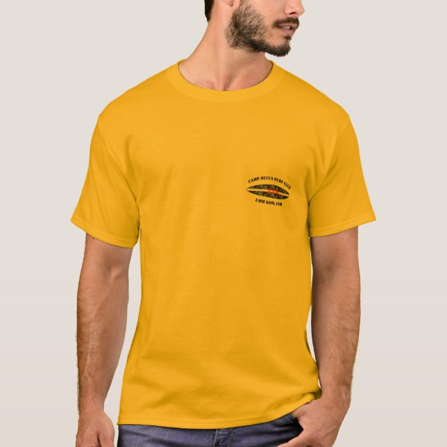 Camp Bucca Surf Club t-shirt (Front)