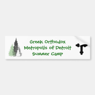 Camp Bumper Sticker