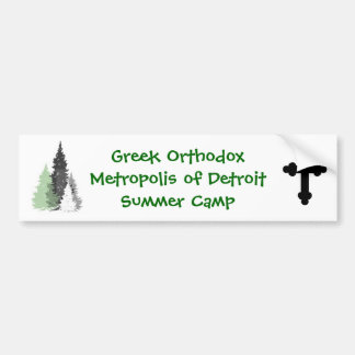 Camp Bumper Sticker