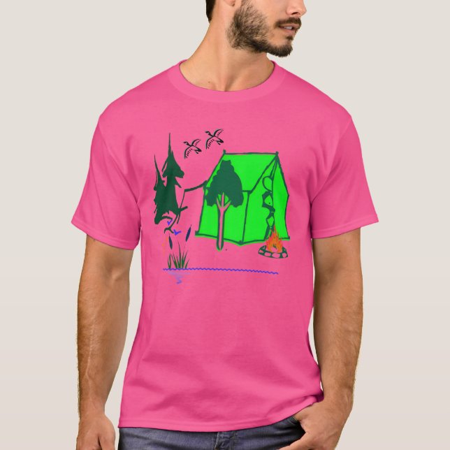 camp camp funny T-Shirt (Front)