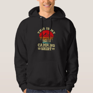 Camp Camper Retro Camping Tent This Is My Camping Hoodie