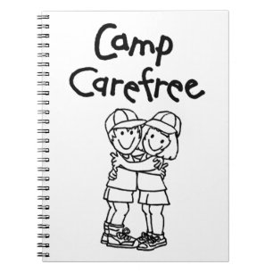 Camp Carefree Products Notebook
