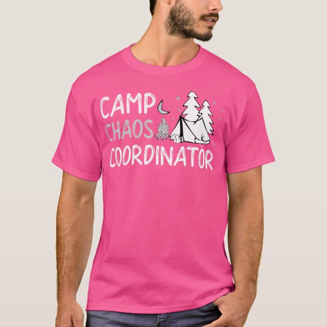 Camp Chaos Coordinator 	 Summer Director Counsello T-Shirt (Front)