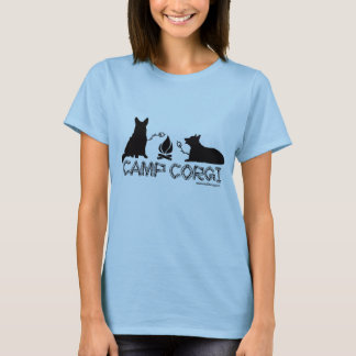 Camp Corgi Fitted T T-Shirt