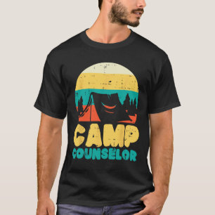 Camp Counsellor Camping Director Camper Men Women T-Shirt