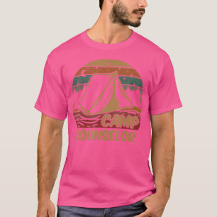 Camp Counsellor Camping Lovers Gifts Happy Camper T-Shirt