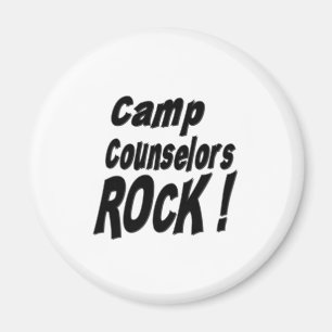 Camp Counsellors Rock! Magnet