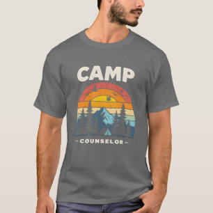 Camp Counselor Camper Staff Campingee funny T-Shirt