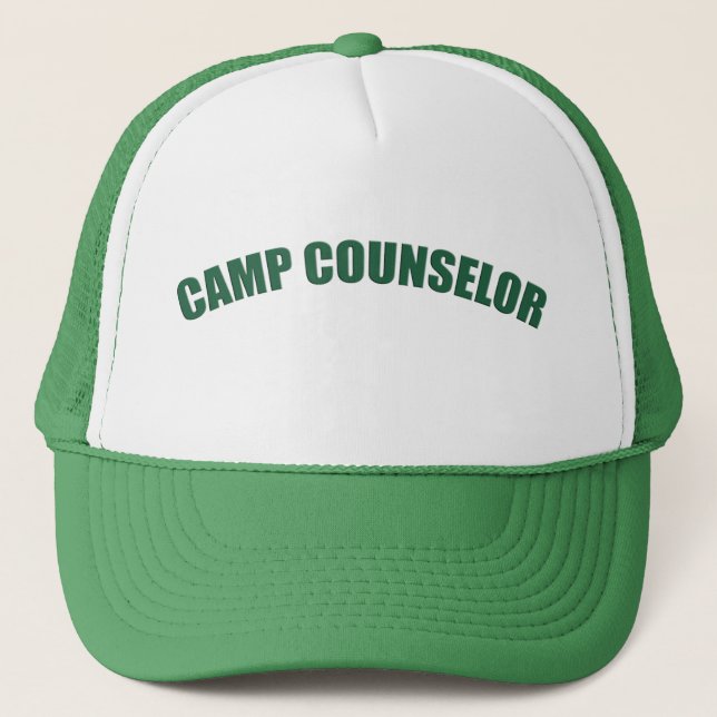 Camp Counselor Camping Hat (Front)