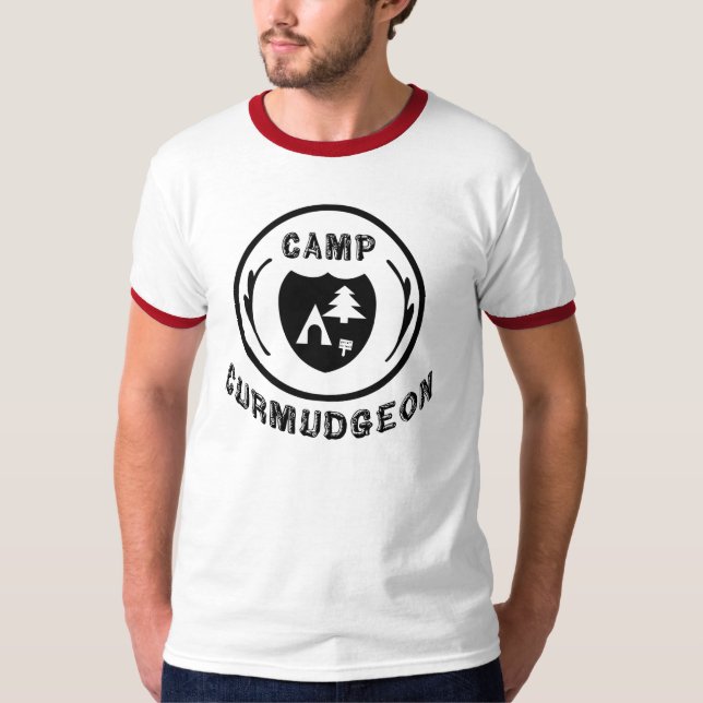Camp Curmudgeon Team T-Shirt (Front)