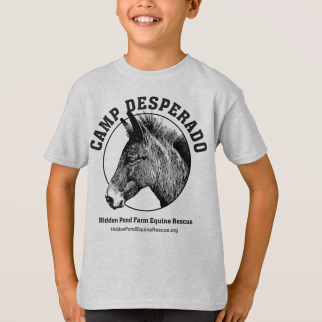 Camp Desperado Boys' T-shirt (Front)