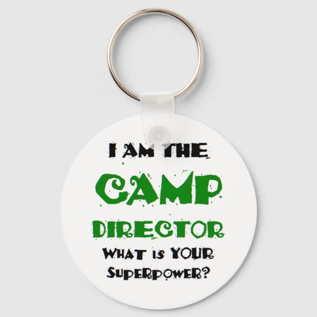camp director key ring (Front)