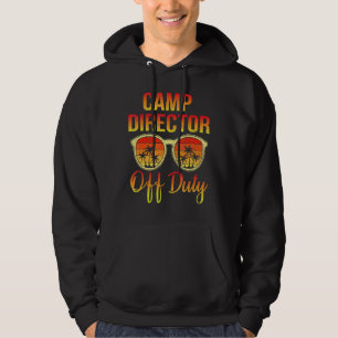 Camp Director Off Duty Retro Summer Sunglasses Bea Hoodie