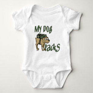 Camp Dog Baby Bodysuit