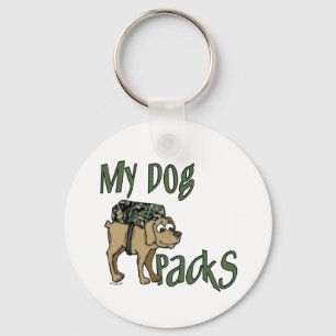 Camp Dog Key Ring