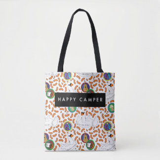 Camp Explosion Tote Bag
