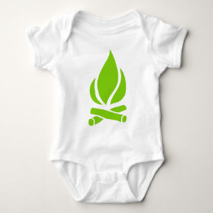 Camp Fire Baby Bodysuit