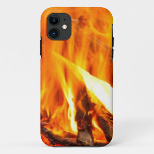 Camp Fire Hot With Wood Case-Mate iPhone Case