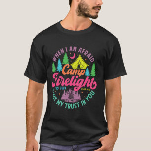 Camp Firelight Vacation Bible School VBS 2024 Chri T-Shirt