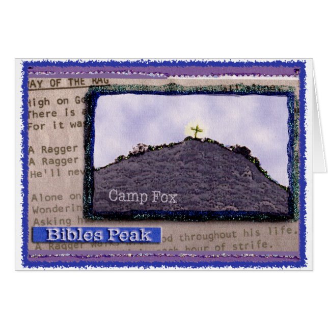 Camp Fox: Bibles Peak w/Raggers Song Lyrics (Front Horizontal)