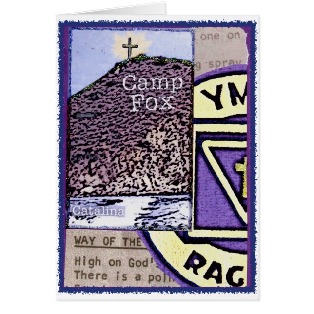 Camp Fox: Bibles Peak with Purples Raggers Logo (Front)