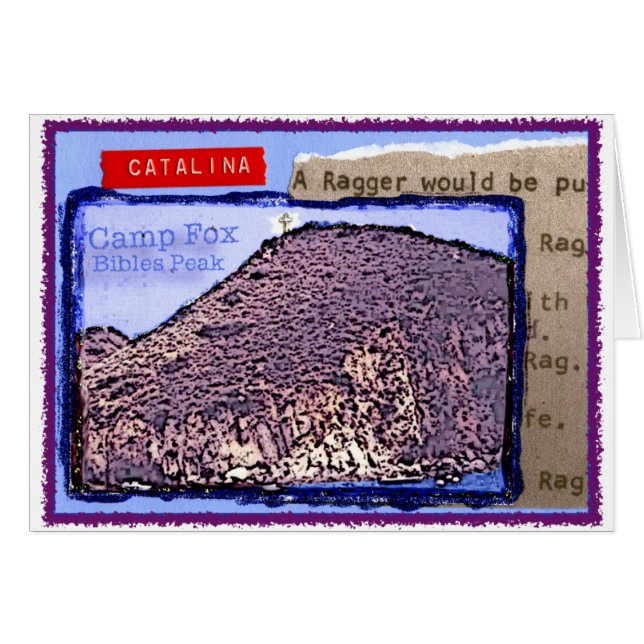 Camp Fox: Bibles Peak with Ragger Song (Front Horizontal)