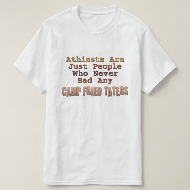 Camp Fried Taters T-Shirt (Design Front)